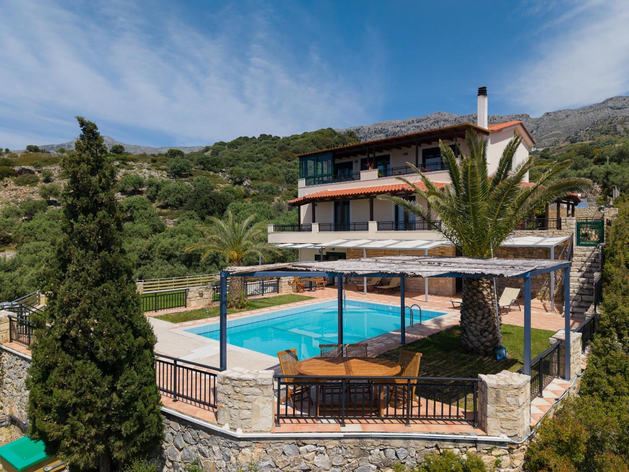 Vila Souda Bay Loggia Sellía Exteriér fotografie