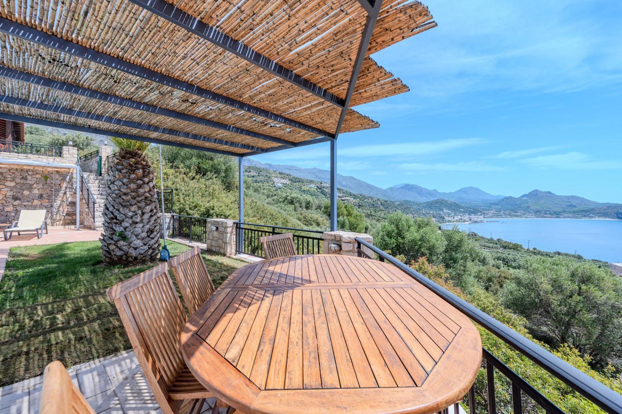 Vila Souda Bay Loggia Sellía Exteriér fotografie